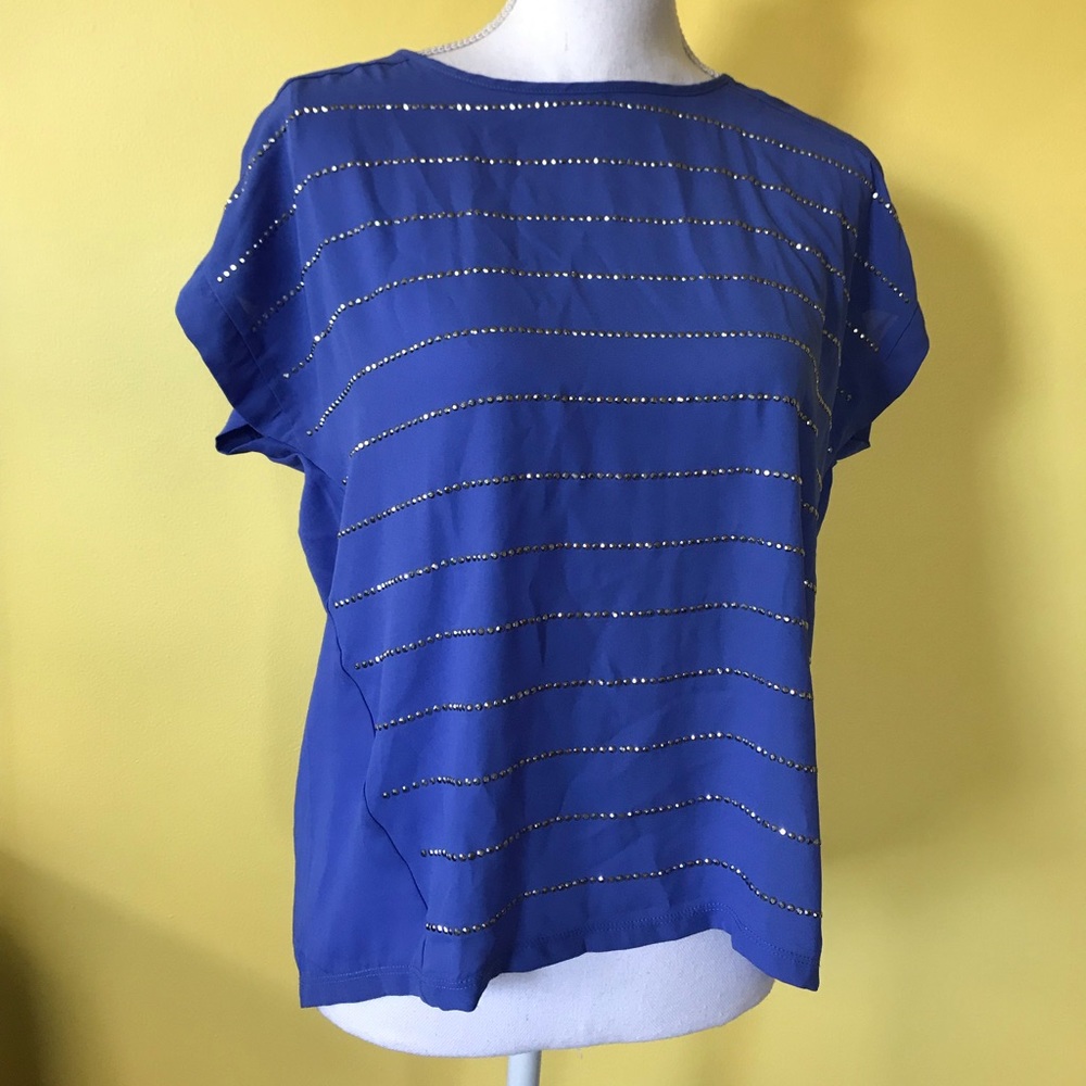 Small Blue sequence top from Forever 21
